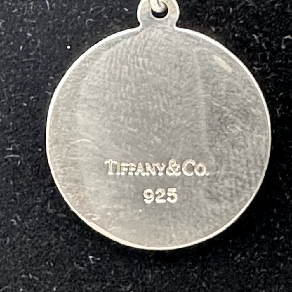 Tiffany & Co Silver World Cruise 2008 Crystal Serenity Pendant Necklace - Picture 5 of 8